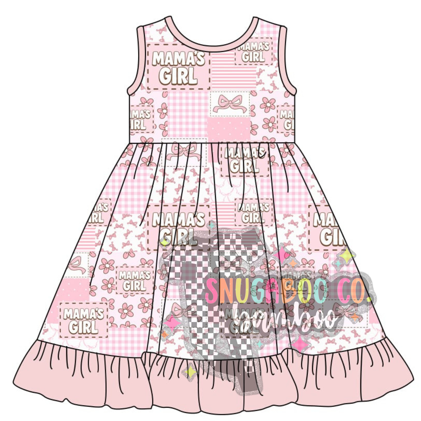 Mama’s Girl Tanktop Twirl Dress