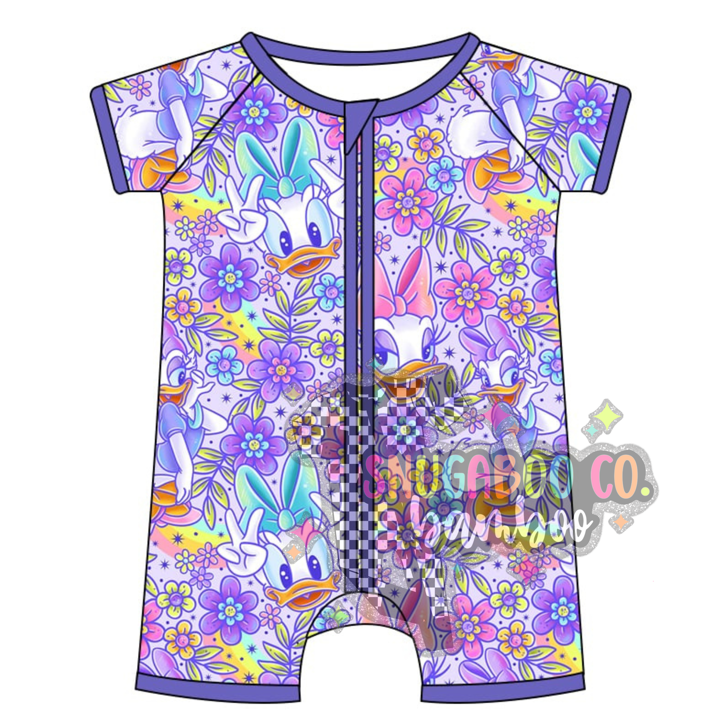 Floral Daisy Shortie