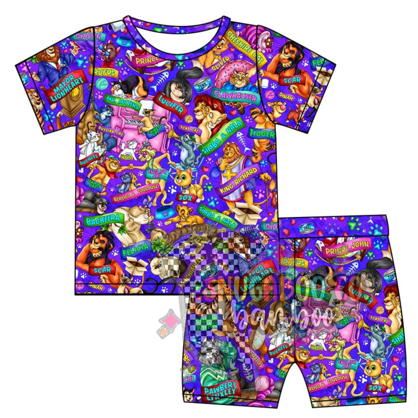 Purfect Pals Short Set PJ