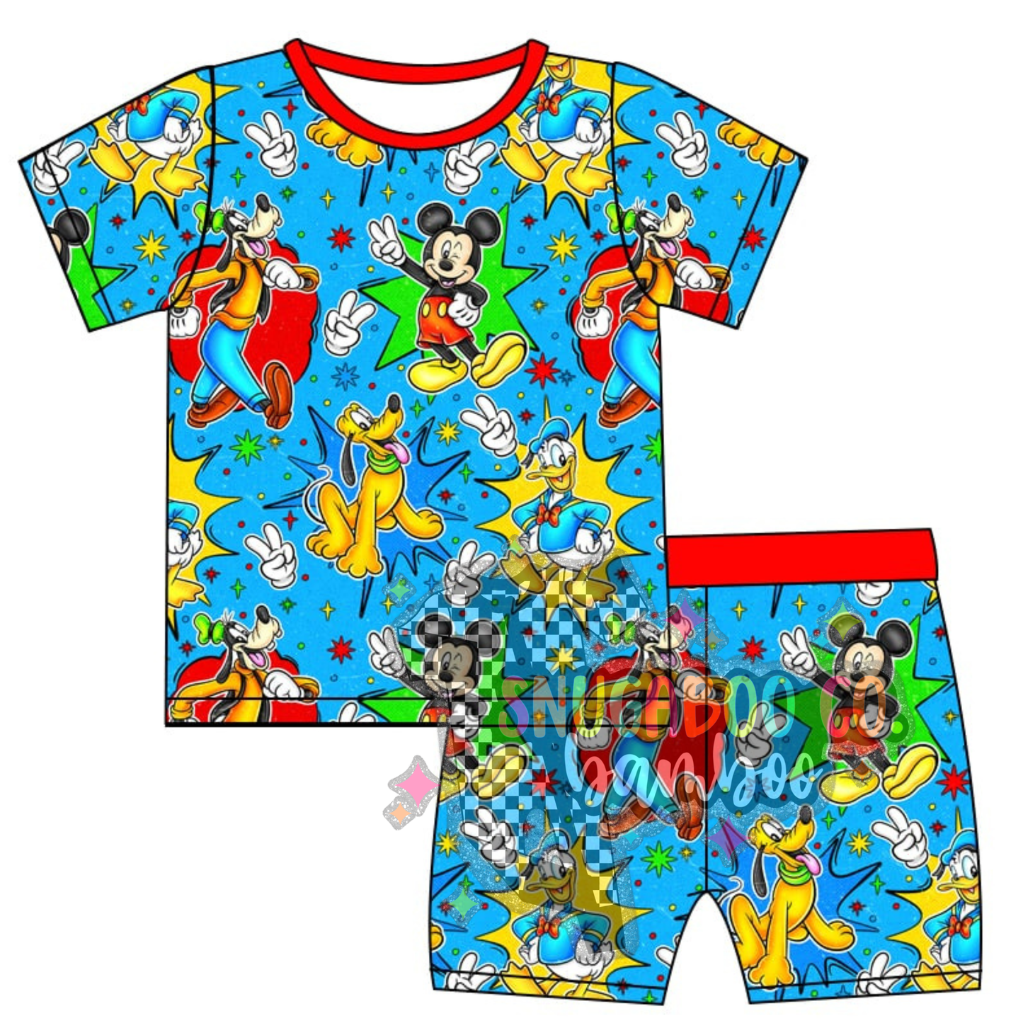 Clubhouse Crew Short Set PJ