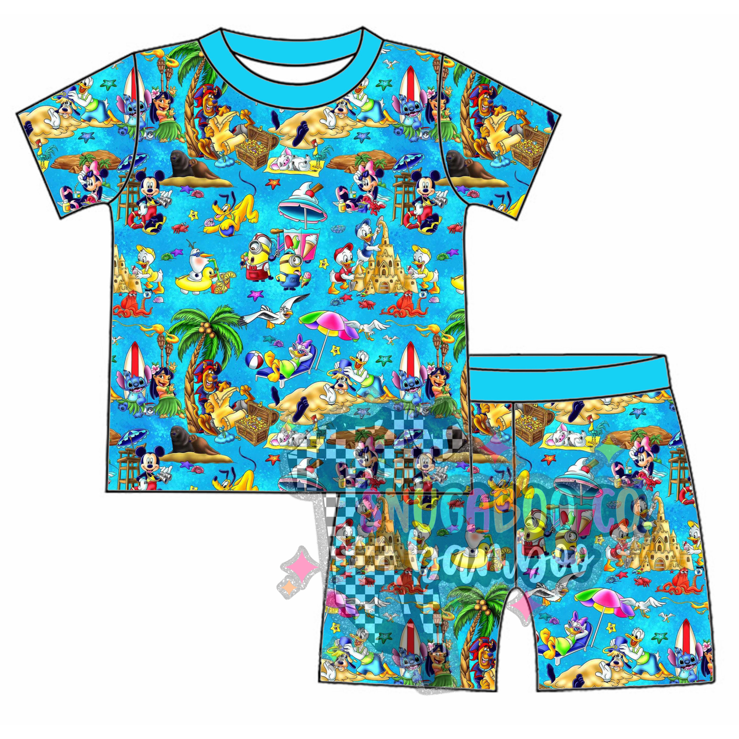 Beach Day Short Set PJ