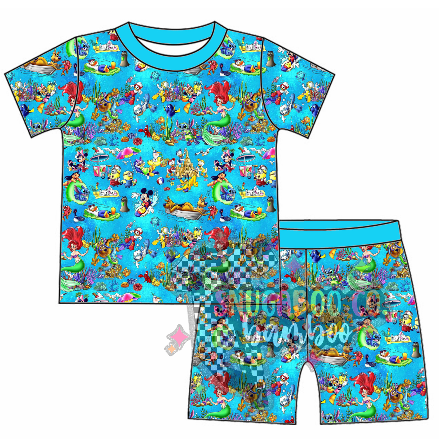 Ocean Pals Short Set PJ