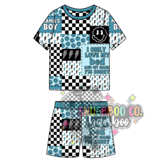 Mama’s Boy Short Set PJ