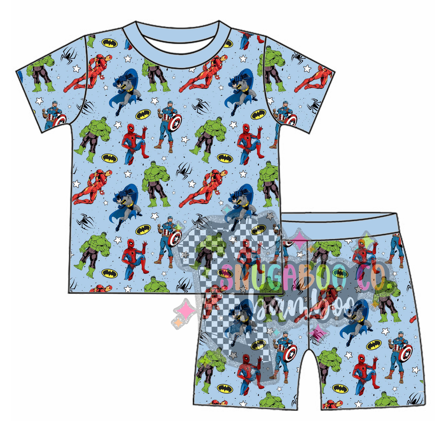Hero Pals Short Set PJ